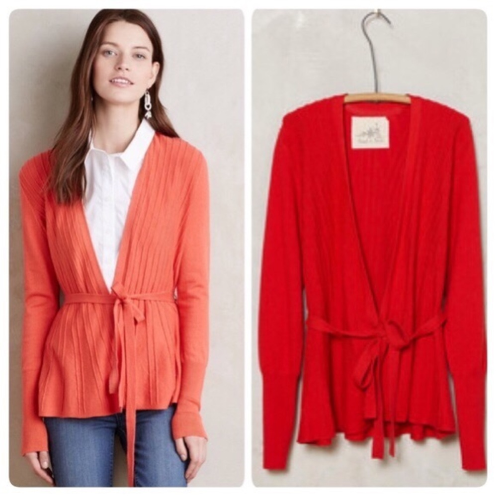 Anthropologie Angel of North Dakia Cardigan